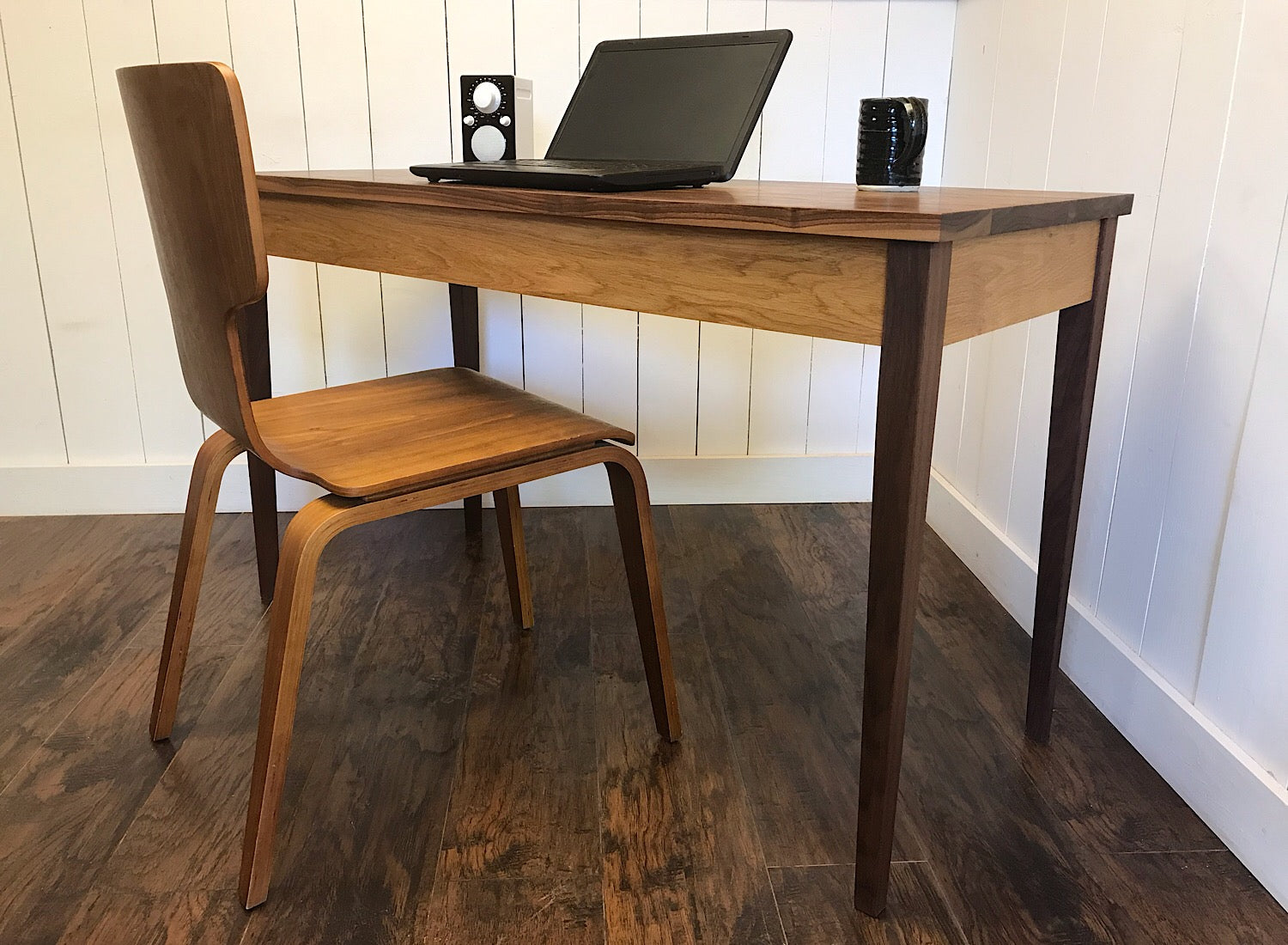 Shaker writing desk, solid walnut or solid white oak. - Scott Shaker writing desk, solid walnut or solid white oak. - Scott